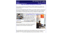 Desktop Screenshot of indotts.melsa.net.id